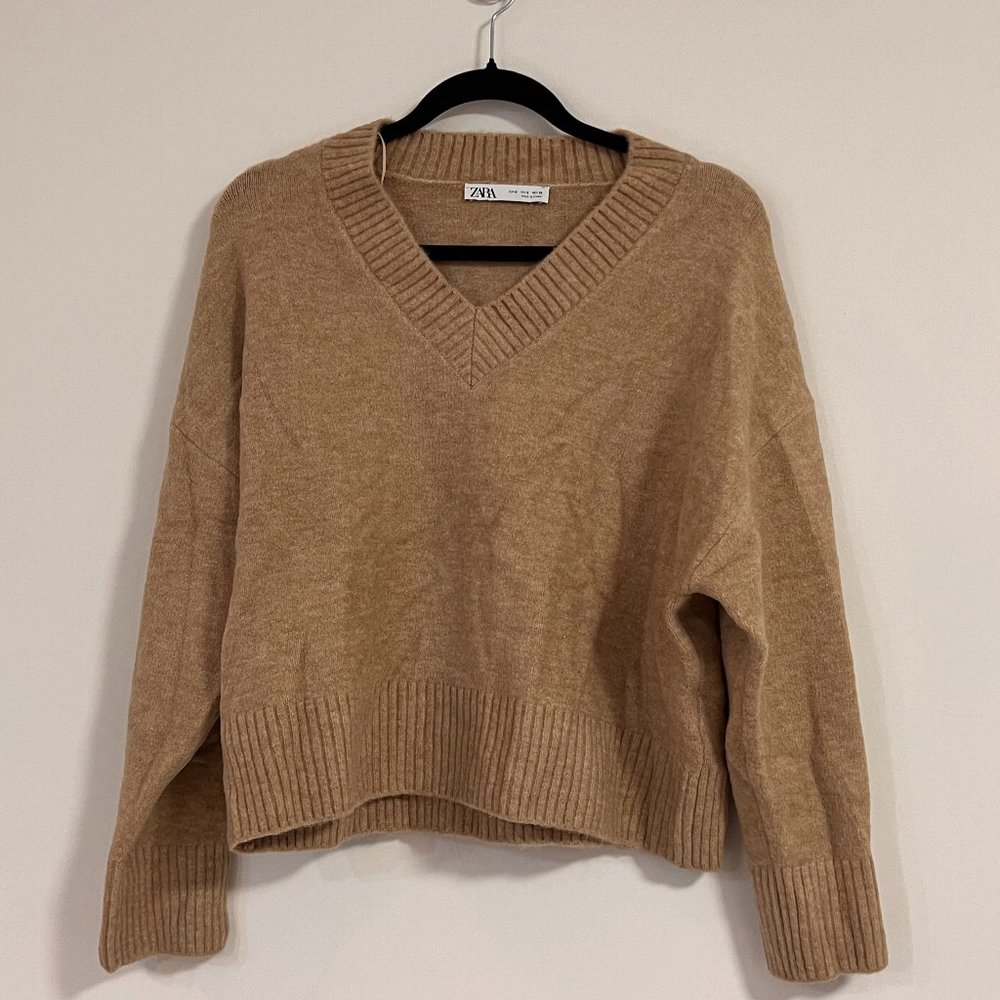 Tan Zara Sweater (Small)